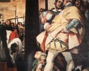 乔瓦尼巴蒂斯塔克雷斯皮 - St Charles Borromeo Erecting Crosses a the Gates of Milan